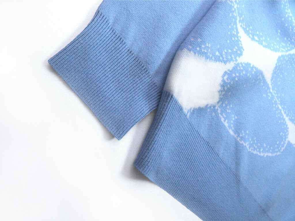 Baby Blue Knitted Sweater