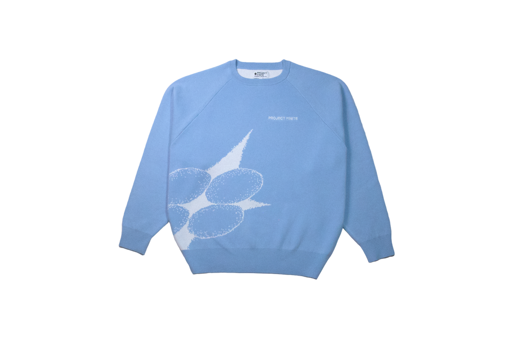 Baby Blue Knitted Sweater