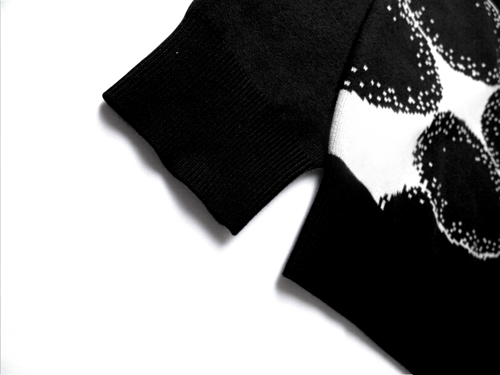 Space Grey Knitted Sweater