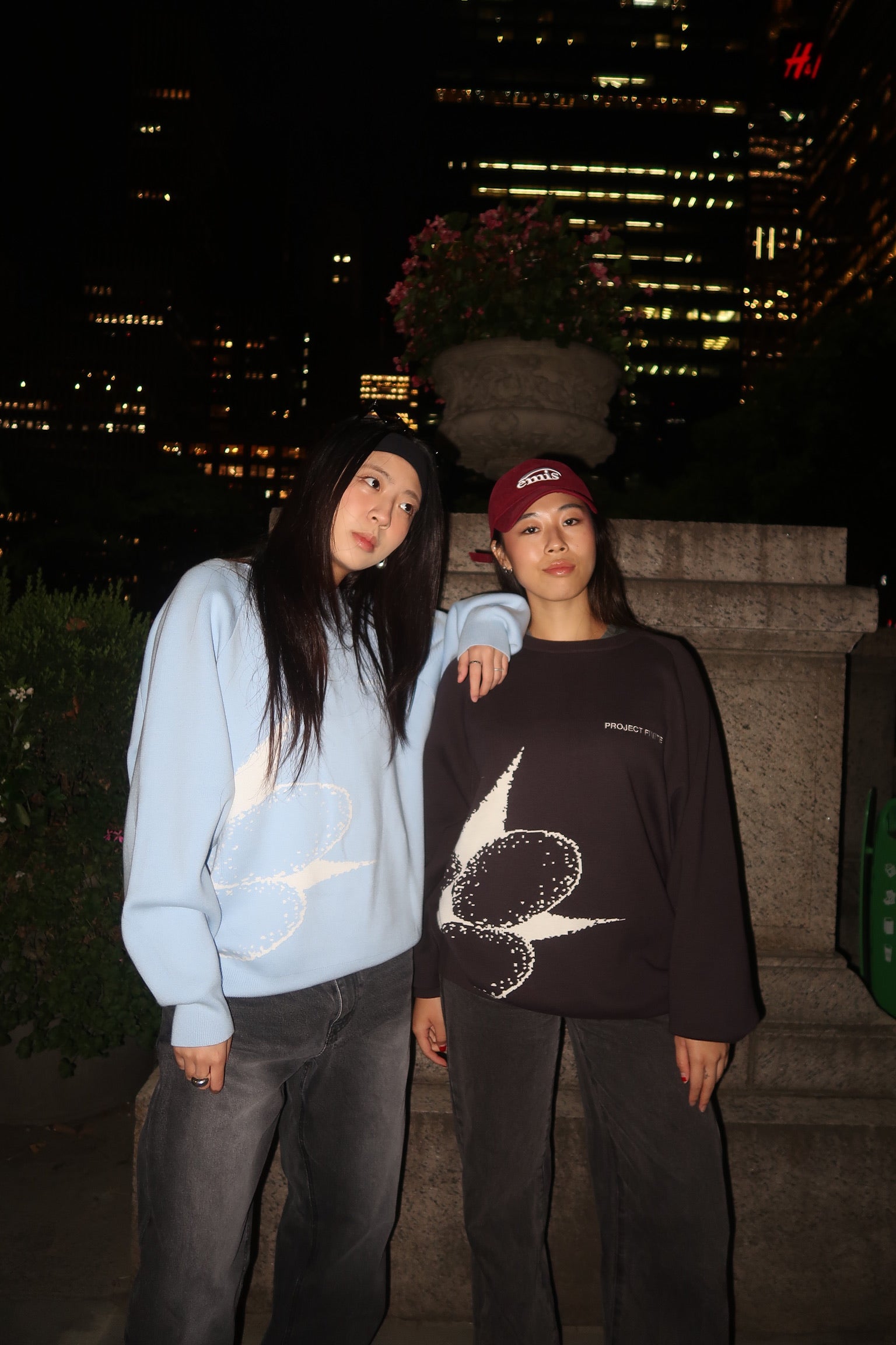 Baby Blue Knitted Sweater