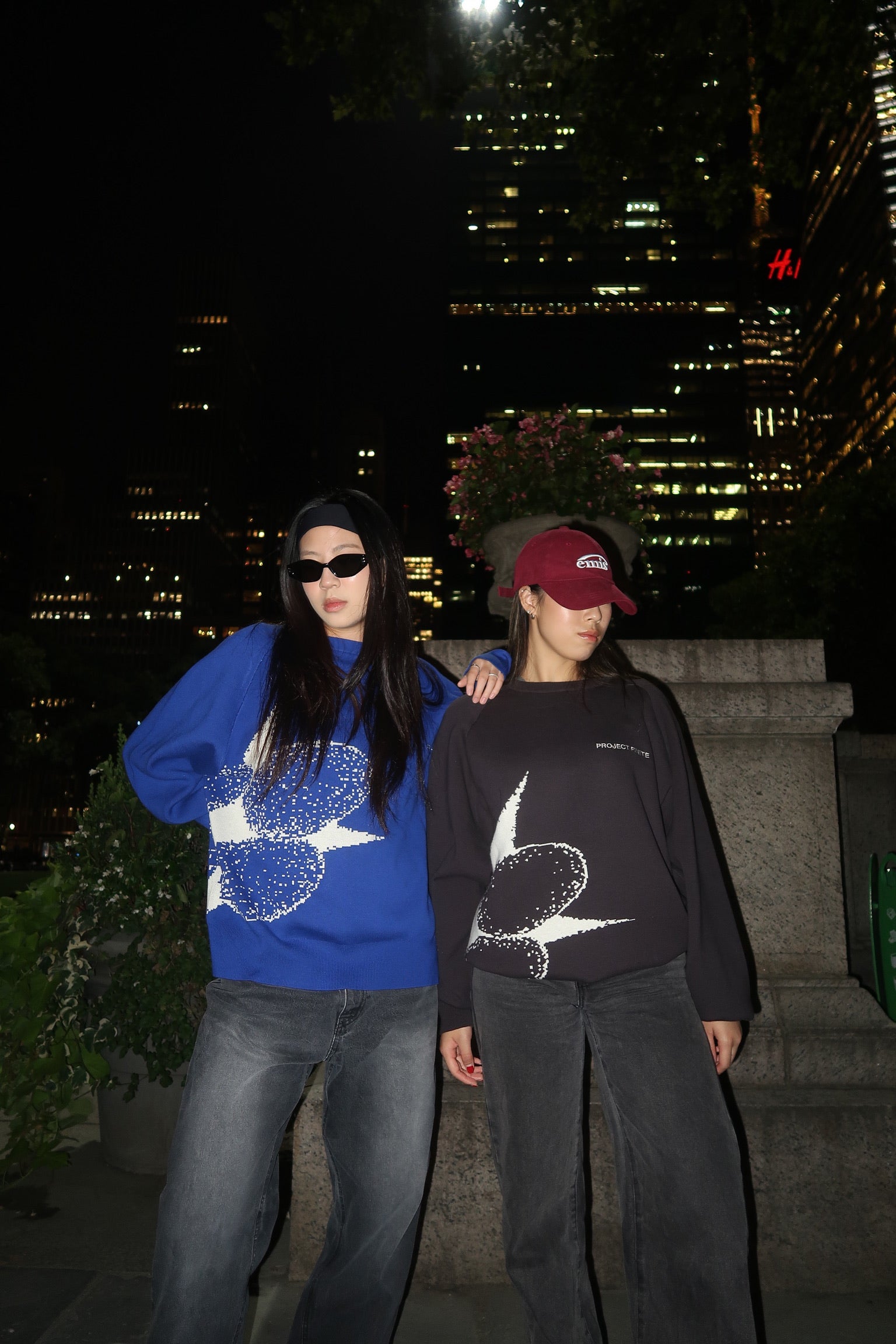 Space Grey Knitted Sweater