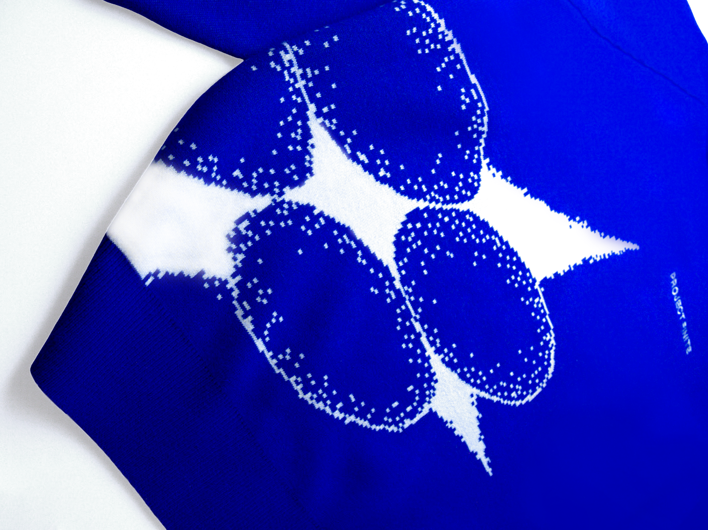 Royal Blue Knitted Sweater