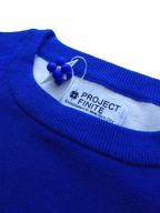 Royal Blue Knitted Sweater