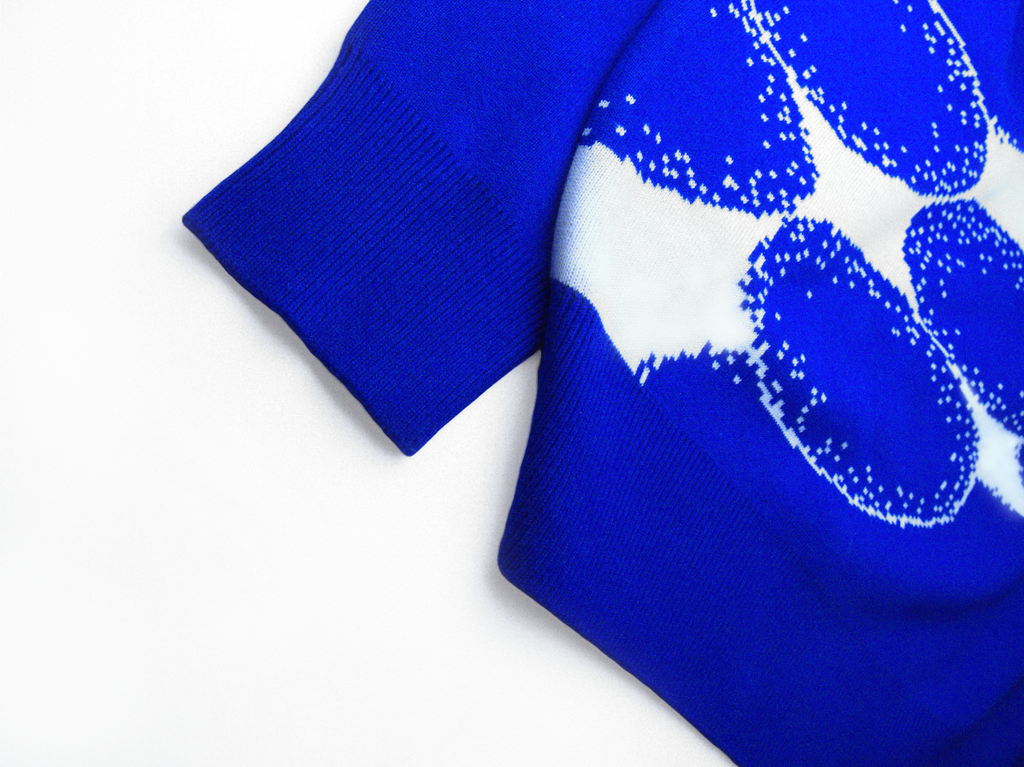 Royal Blue Knitted Sweater