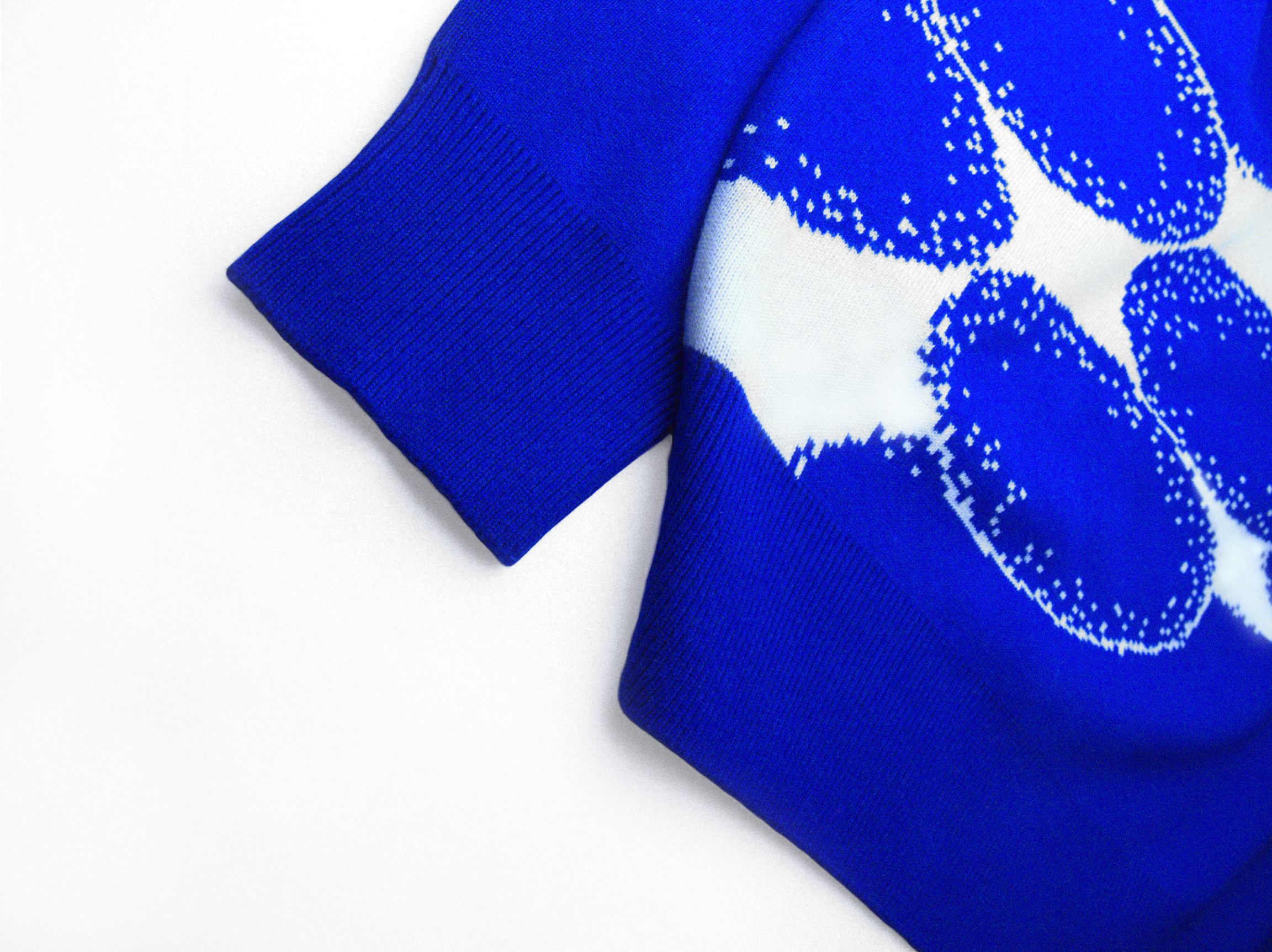 Royal Blue Knitted Sweater